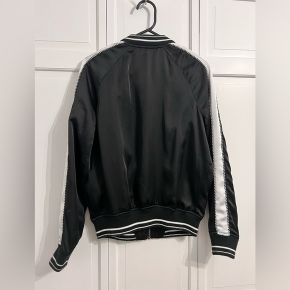 AMERICAN EAGLE Silky Bomber Jacket - Picture 3 of 5